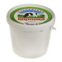 Сметана Альпийская Коровка 15% 5кг ведро молокосод продукт 