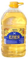 Масло Подсолнечное фритюрное ВСЕЖАР Елея 5л ПЭТ