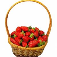 Корзина подарочная № 2 КЛУБНИКА