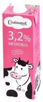 Молоко СЕМЁНИШНА 3,2% 1,0л ТБА