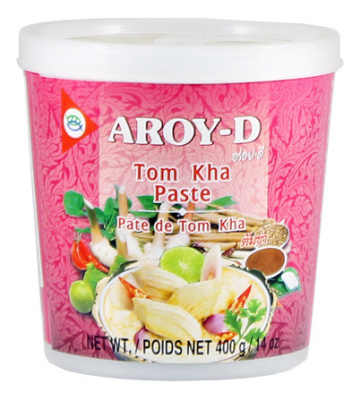 Паста ТОМ КХА острая AROY-D 400г пл/б
