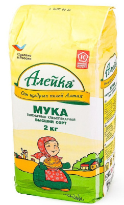 Мука Алейка в/с 2кг