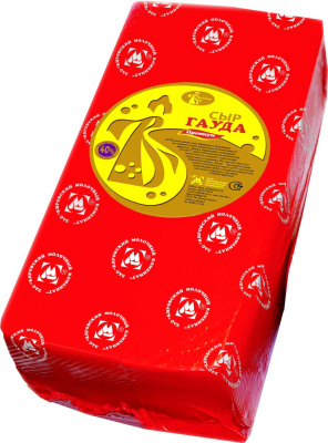 Сыр Гауда 40% брус от 4 кг БЗМЖ
