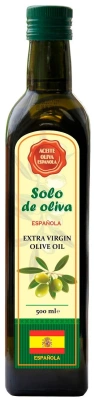Масло Оливковое SOLO DE OLIVA Extra Virgin 500мл ст/б Испания