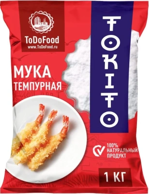 Мука Tокито ToDoFood Темпурная ТУ 1кг пакет