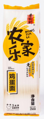 Лапша WHEAT VILLAGE Яичная EGG NOODLE 250гр 