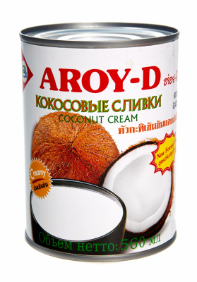 Сливки Кокосовые AROY-D 560мл ж/б