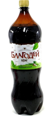 Квас Благодей Окрошечный/Традиционный 1,5л ПЭТ