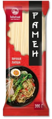 Лапша ToDoFood Яичная РАМЕН 300гр 